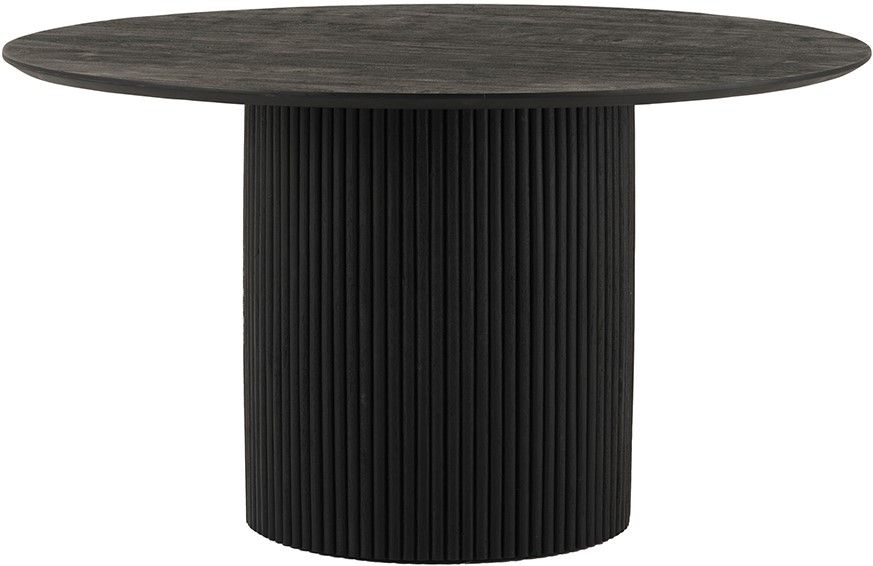 Eetkamertafel Ø140, Acacia Black
