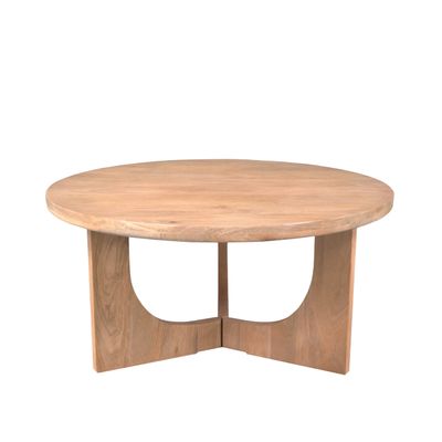Salontafel Guus Naturel Mangohout 80 cm