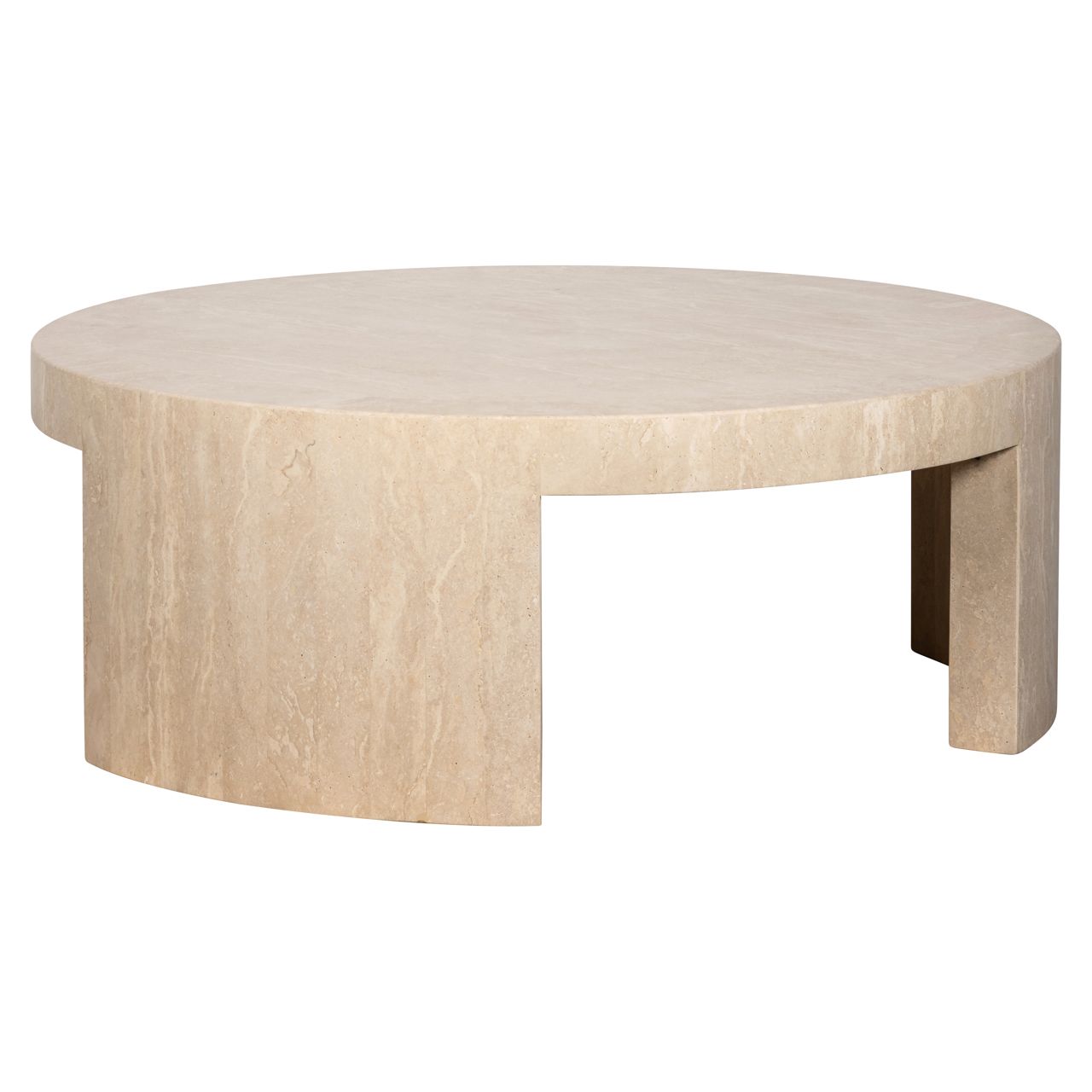 Salontafel Alexander Jones beige round (Biltmore)