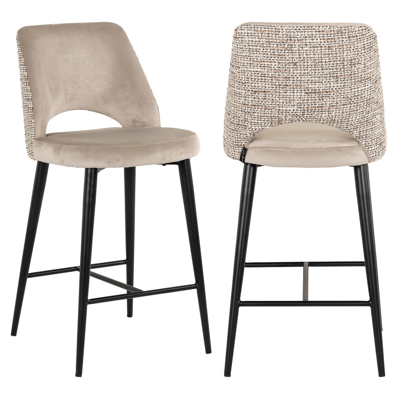 Counterstoel Tabitha trendy nature fire retardant