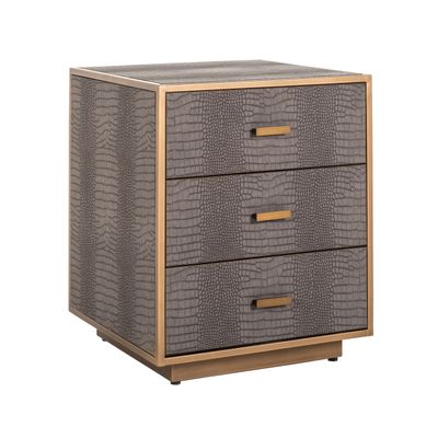 Nachtkastje Classio brushed gold