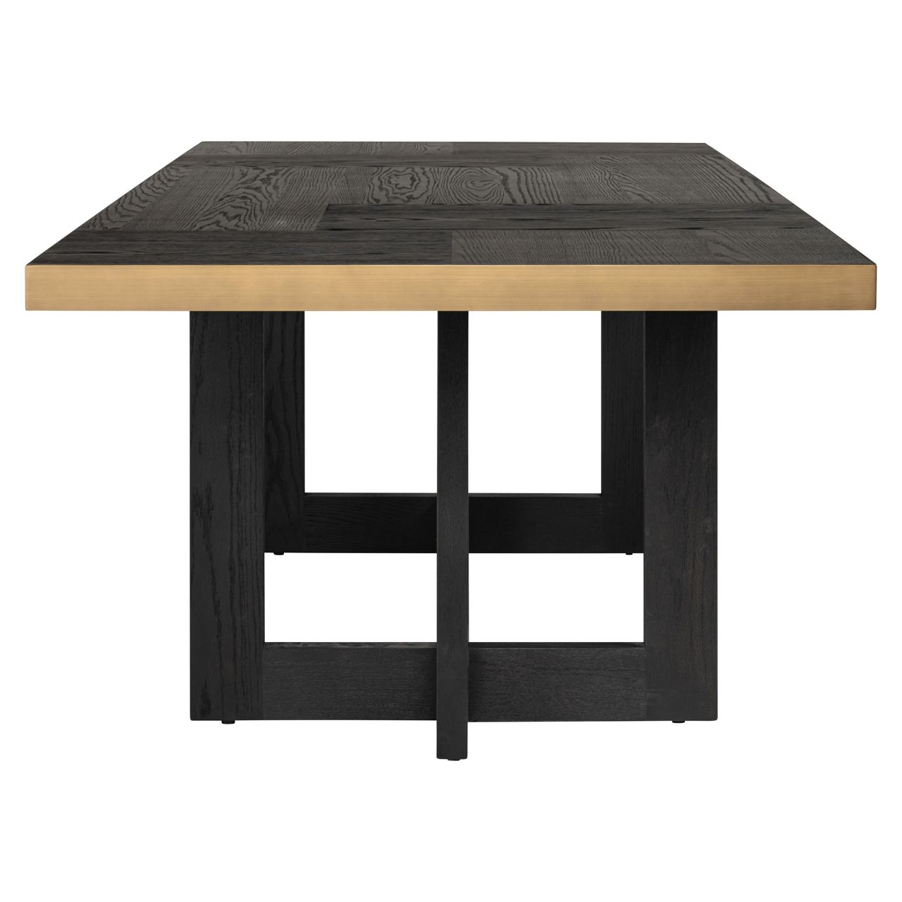 Eettafel Cambon dark coffee 280