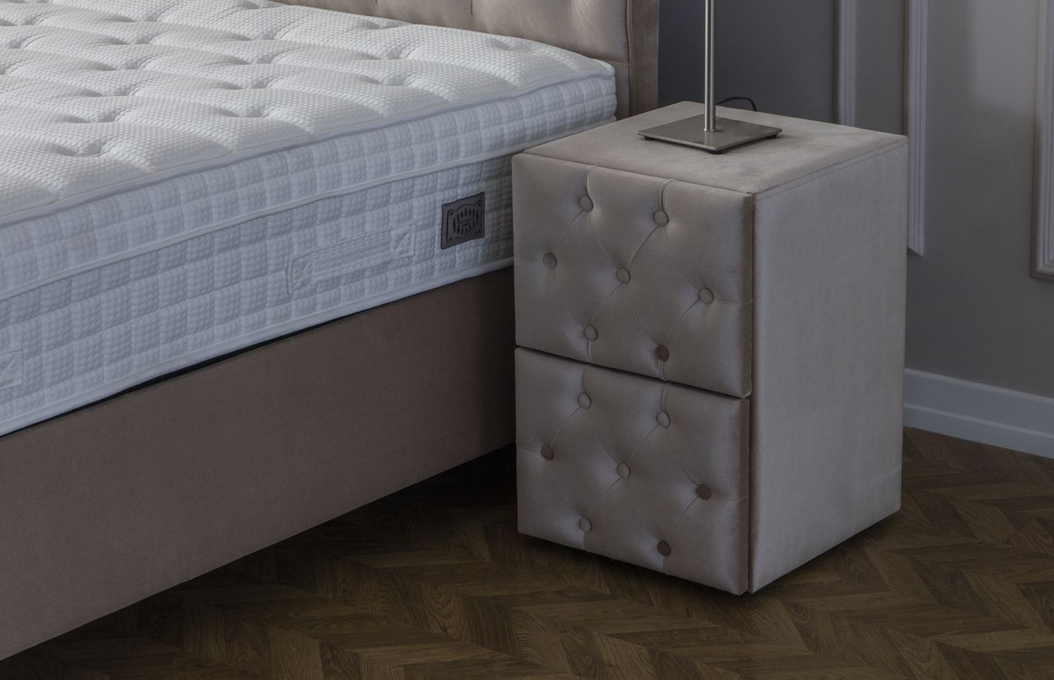 Maison Interiors Ashley Nachtkastje Beige