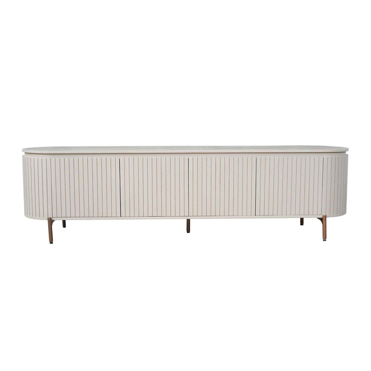 Tv meubel Solana Zand Mangohout 210 cm