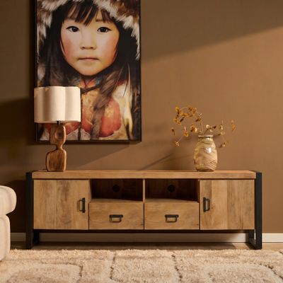 Tv meubel Britt | 200 cm | met  deuren en lades