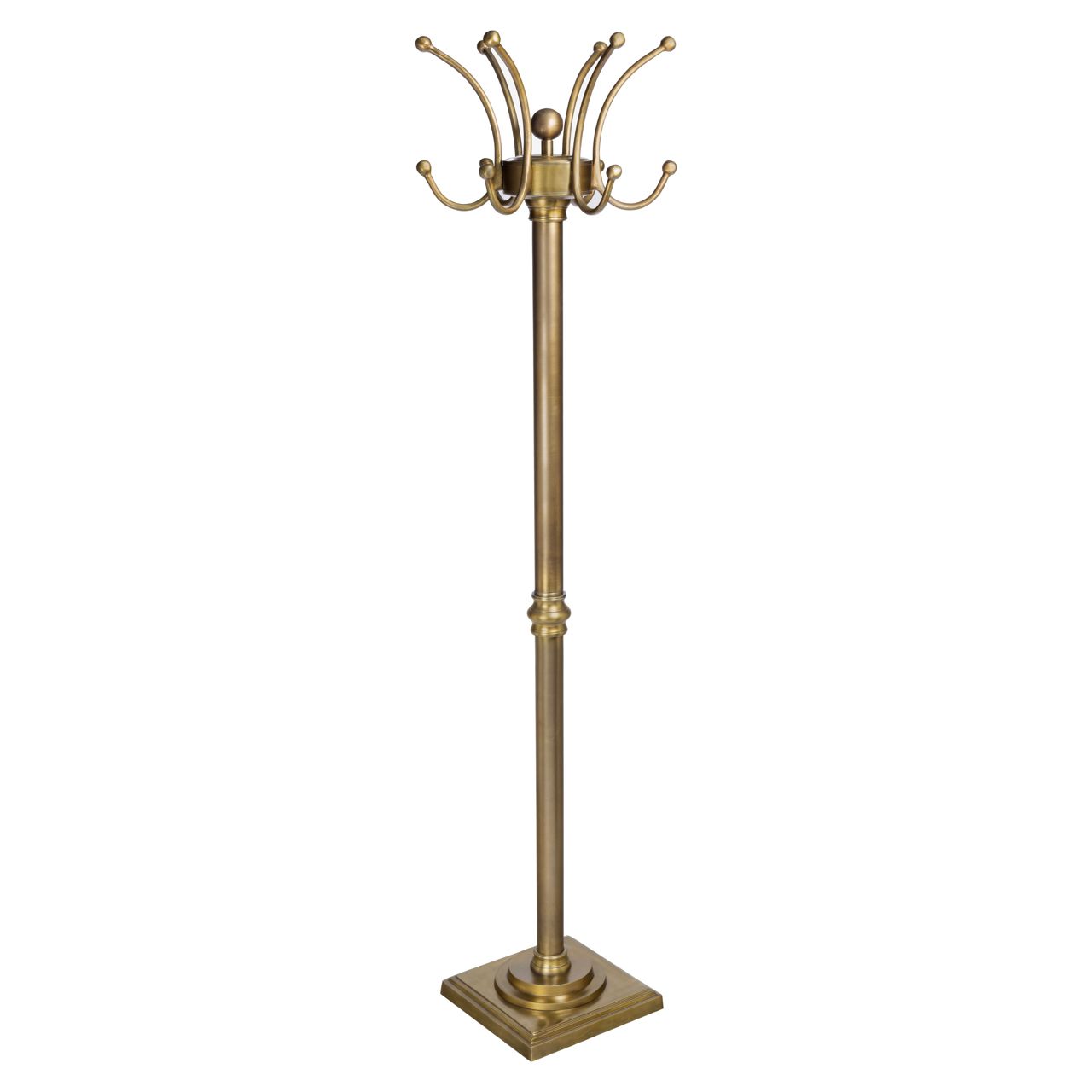Kapstok Darwy brass antique
