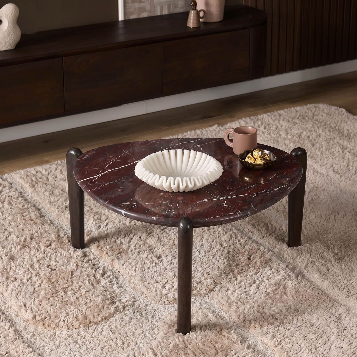 Salontafel Alva Marmer 85 cm