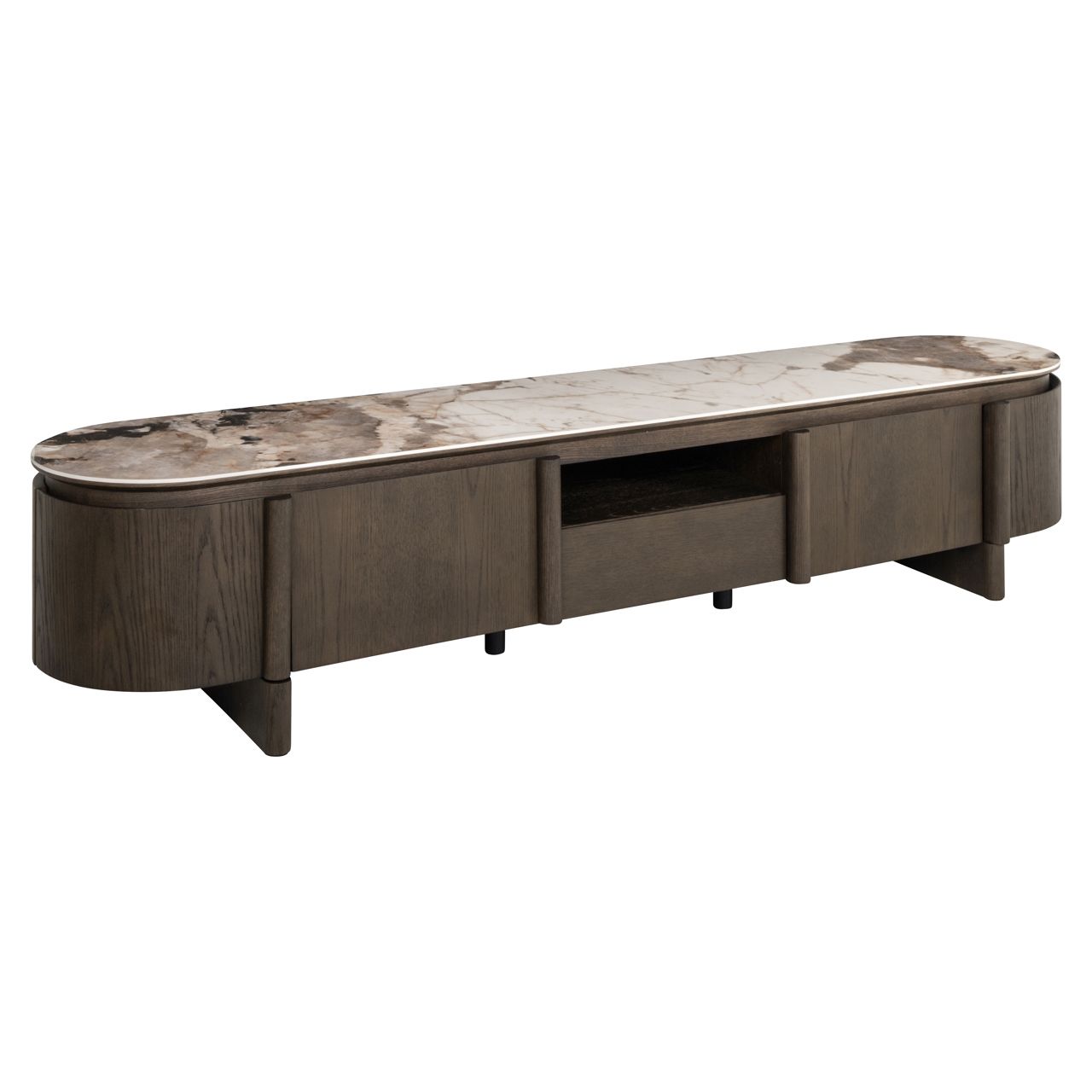TV-meubel Langford brown