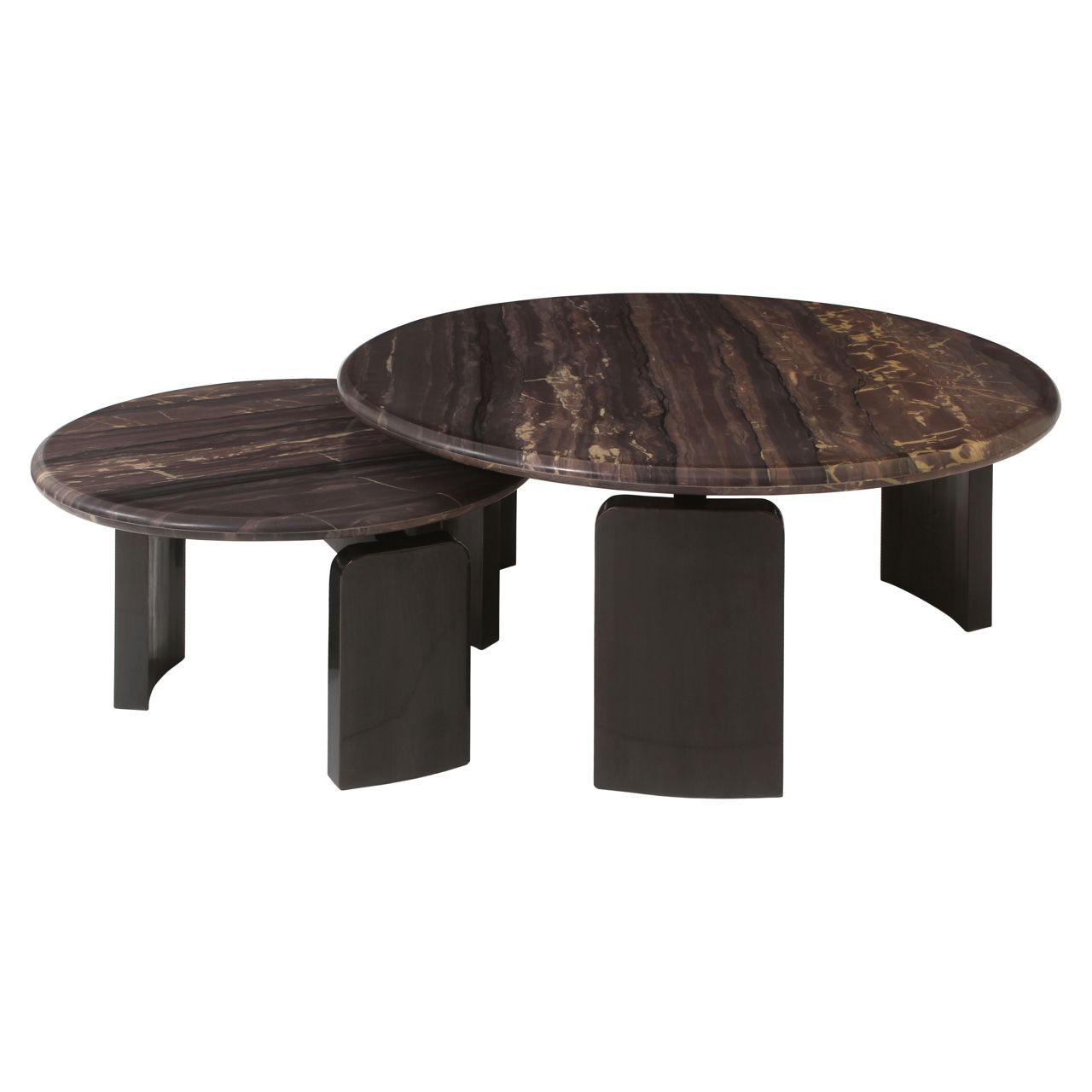 Salontafel Menton burgundy (Set of 2)