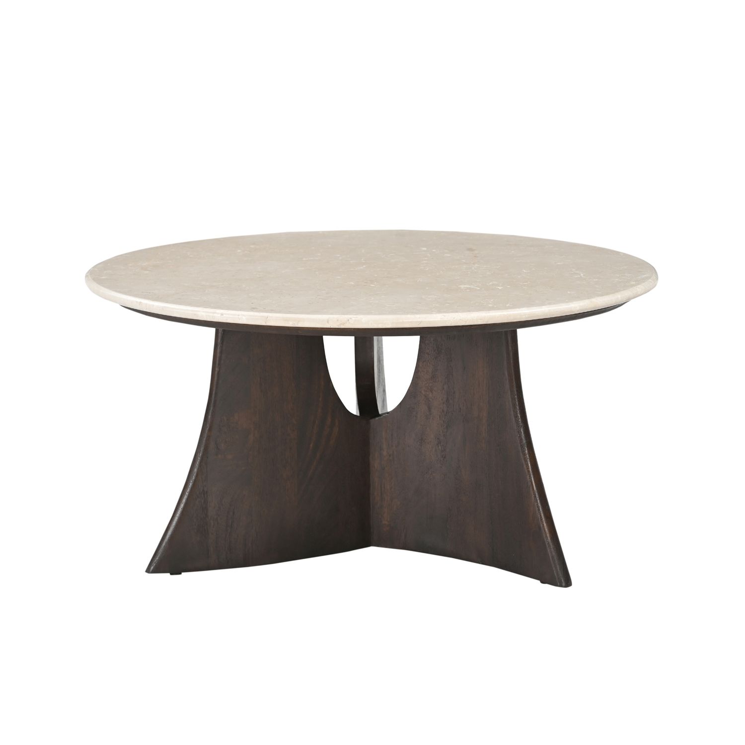 Salontafel Milo Botticino marmer 80 cm
