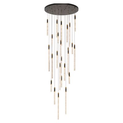 Hanglamp Crosley black/gold