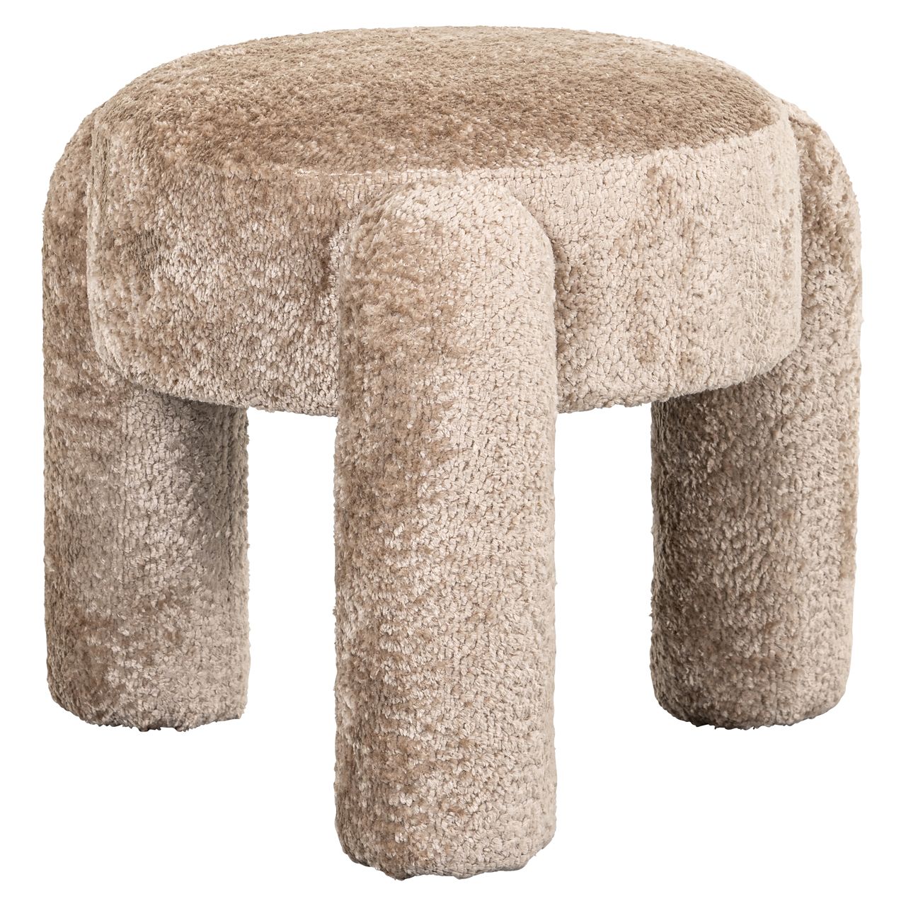 Poef &amp; Voetenbank Holly sheep natural