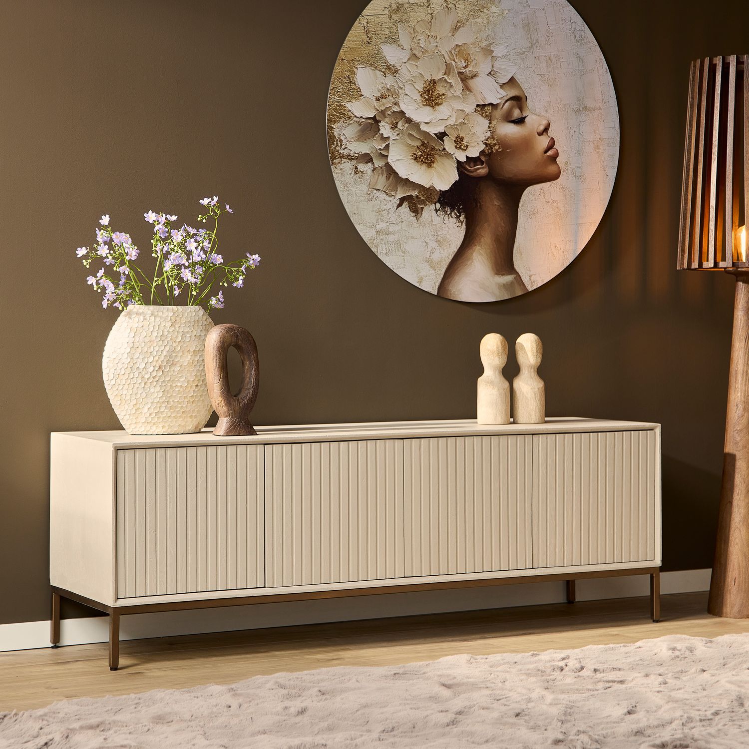 Tv meubel Madison Sand | 165 cm