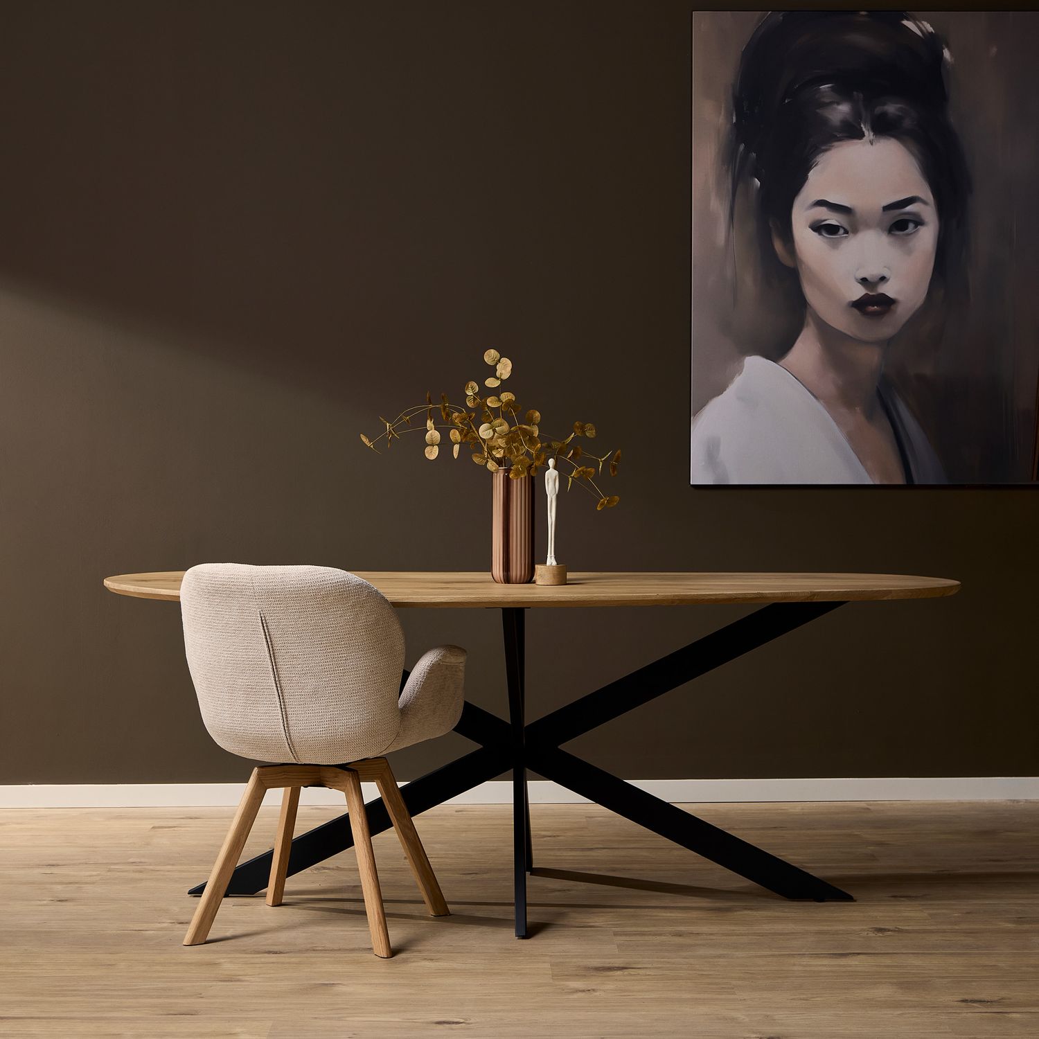 Eiken Eettafel Cloud 240 cm