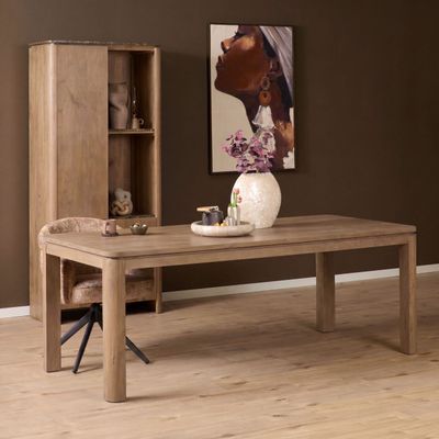 Eettafel Dallas Naturel Mangohout 240 cm Eettafel Dallas Naturel Mangohout 240 cm
