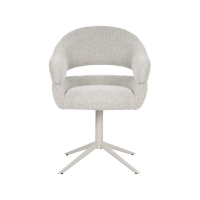 Draaibare eetkamerstoel Lily Beige