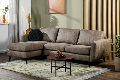 3 zits bank CL L+R, stof Savannah, S520 taupe