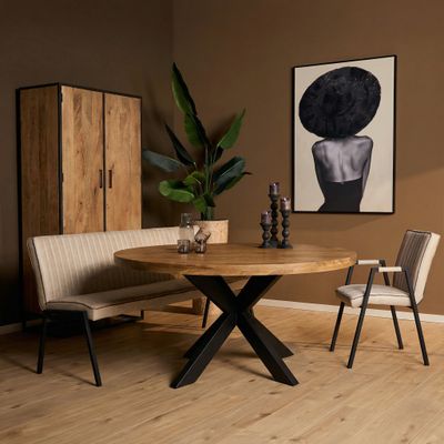 Eettafel Dakota | 110 cm | Rond