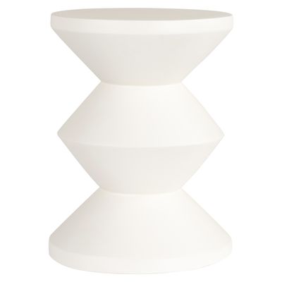 Bijzettafel Bloomstone white 35Ø Bijzettafel Bloomstone white 35Ø