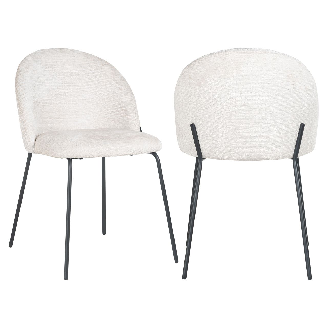 Eetkamerstoel Alyssa cream fusion (Set of 2)