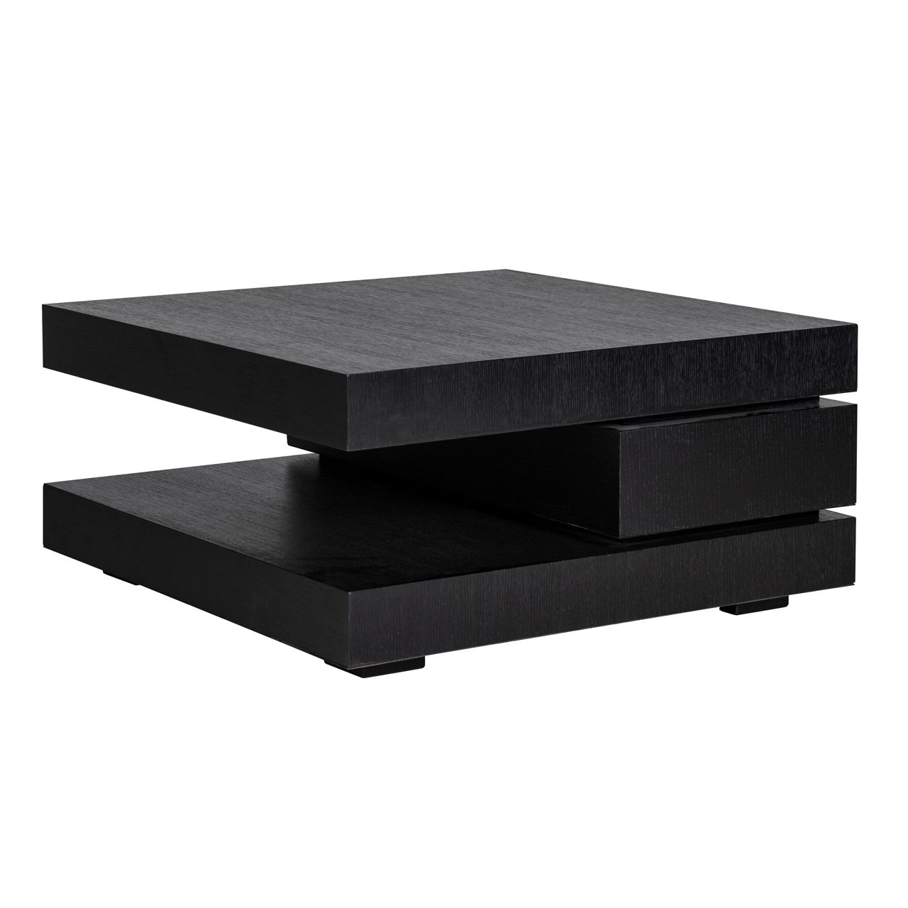 Salontafel Oakura black 90x90