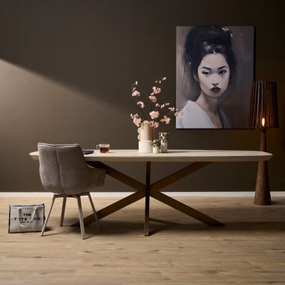 Eettafel Madison Sand | 240 cm | Deens Ovaal