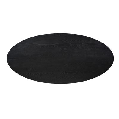 Eiken Blad Ferris Ovaal 180 cm Zwart