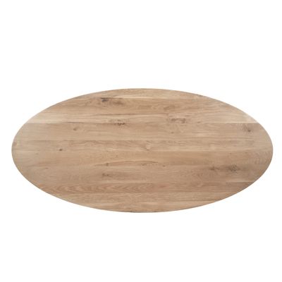Eiken Blad Ferris Ovaal 240 cm Naturel