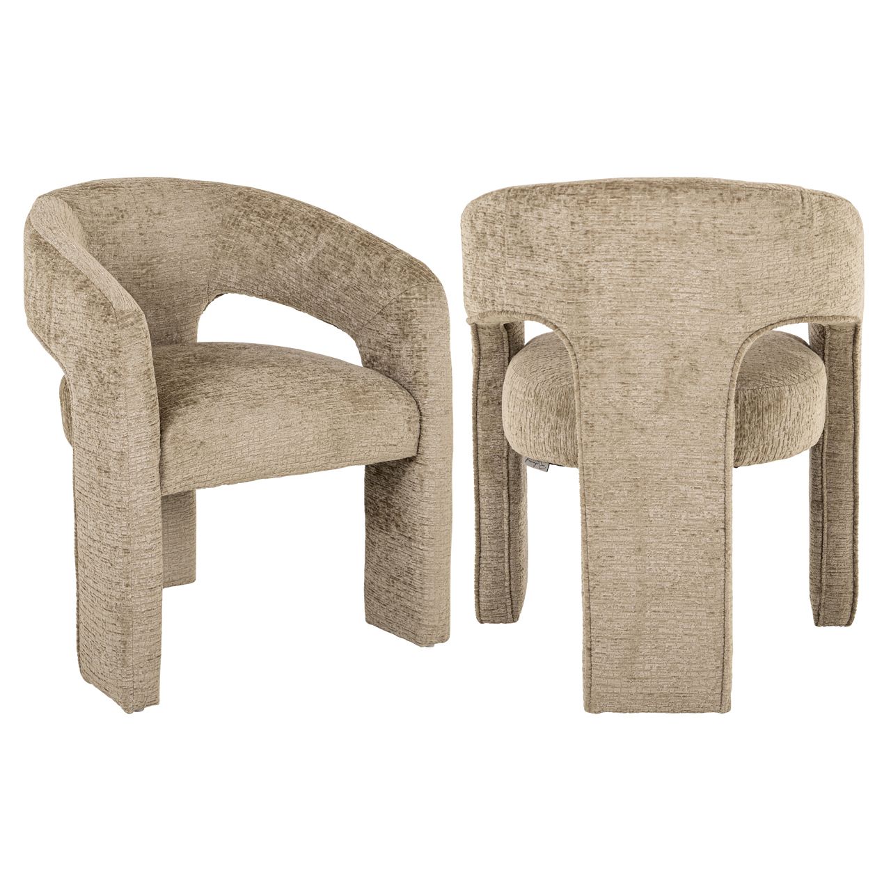 Eetkamerstoel Belle desert fusion fire retardant