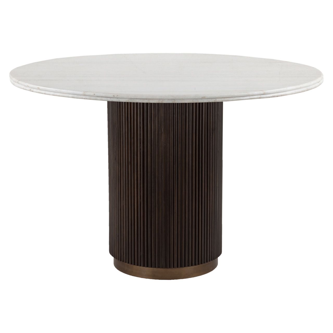 Eettafel Mayfield brown 120Ø