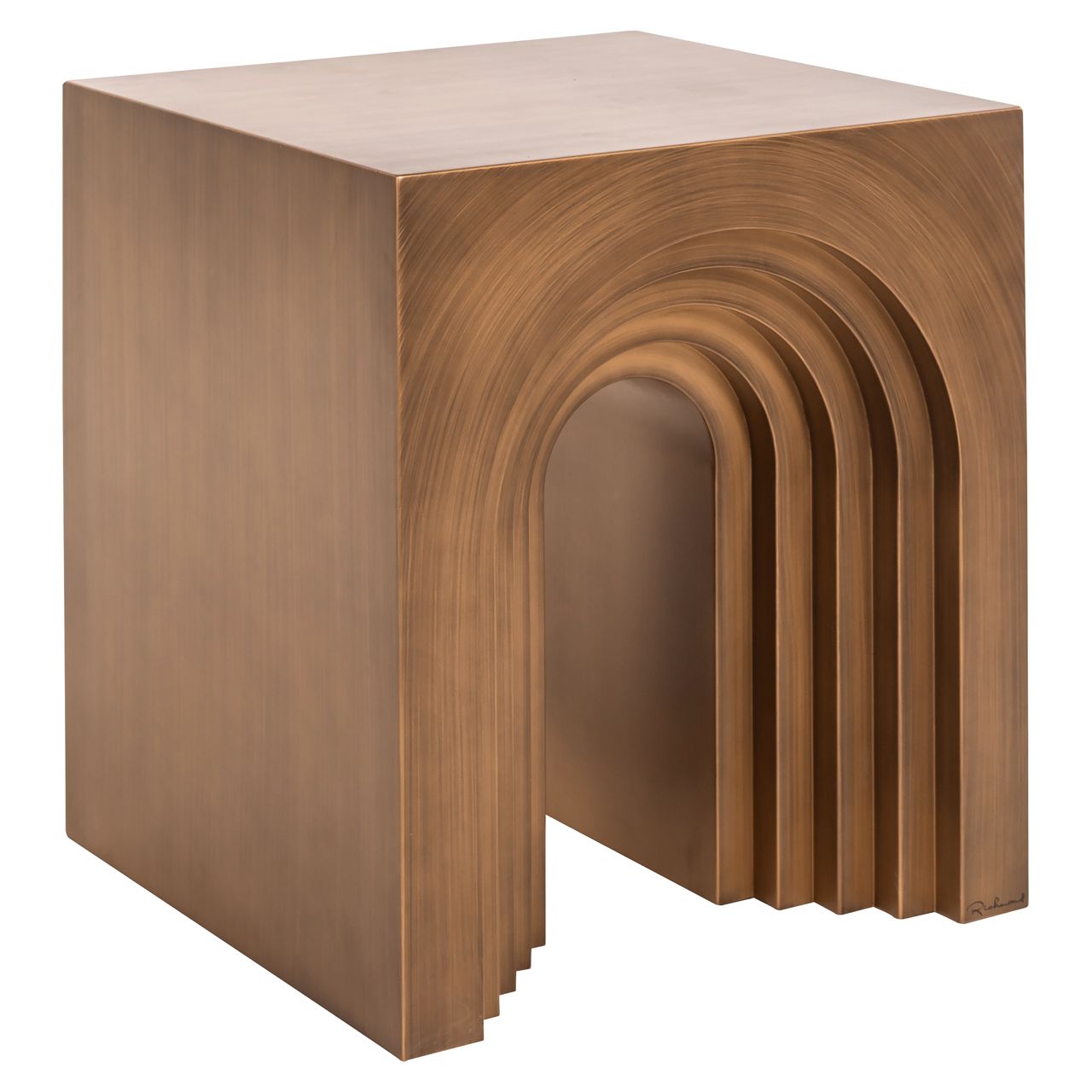 Bijzettafel Vevey brushed gold