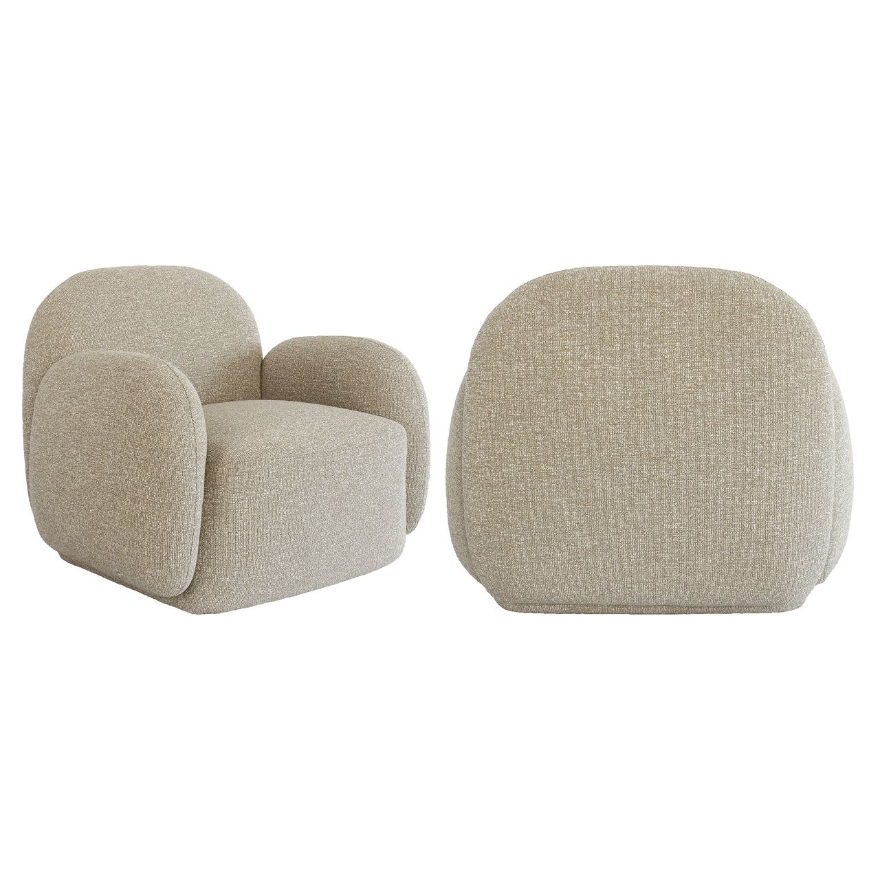 Lounge stoel Roxy lodge beige