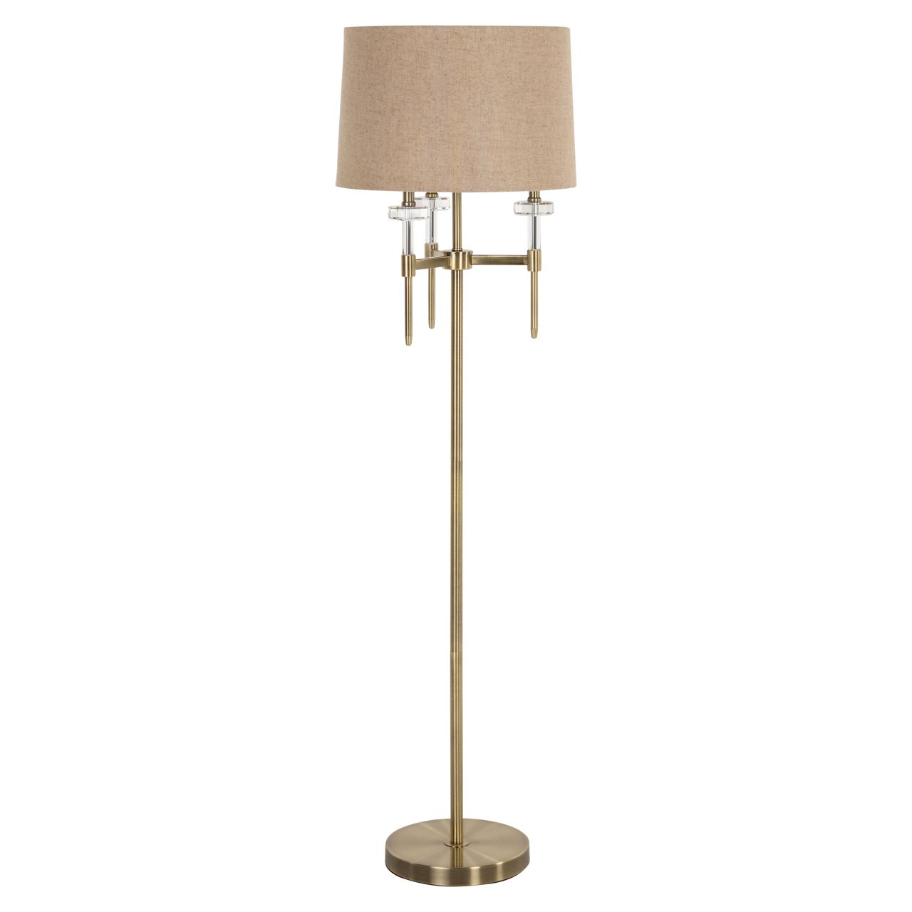 Vloerlamp Josie brushed gold