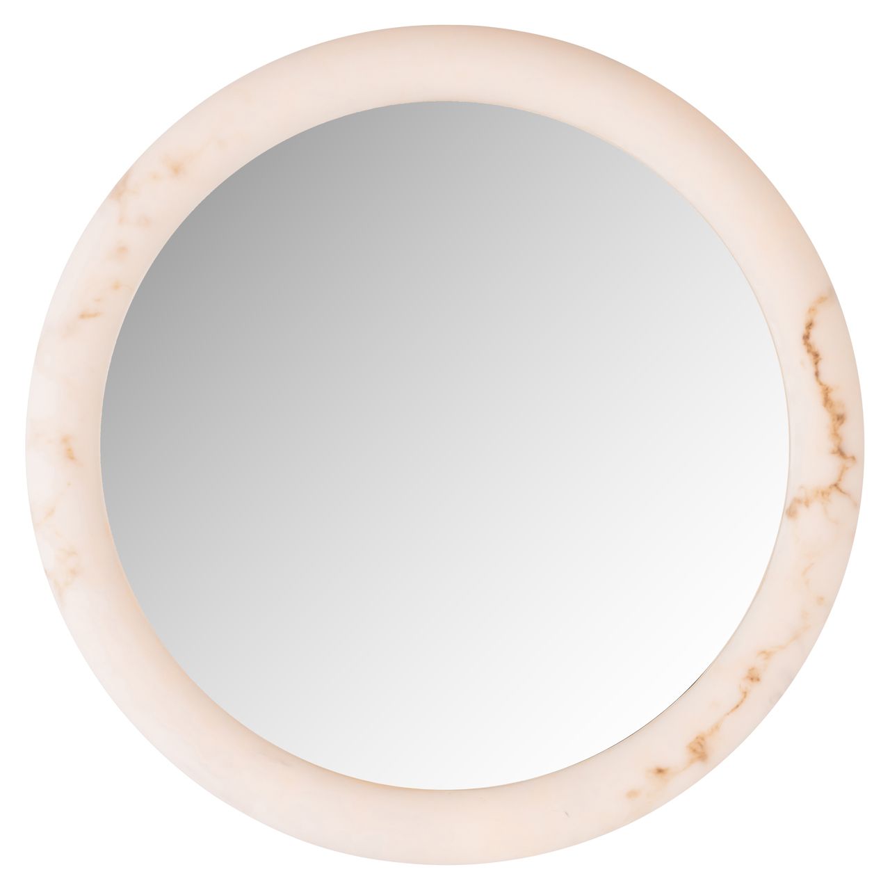 Wandlamp Oravelle white mirror 80Ø