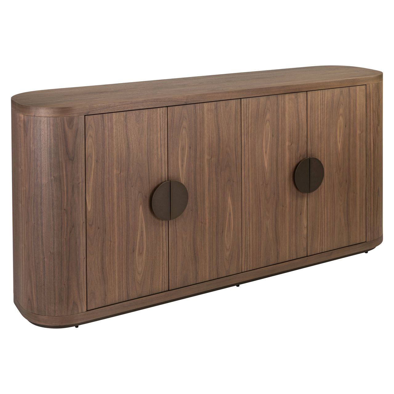 Dressoir Windsor walnut 4-doors