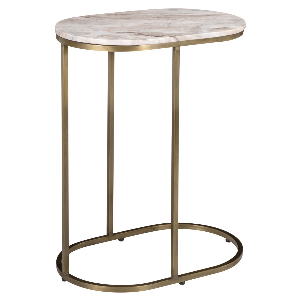 Bankbijzettafel Bottega Blush beige