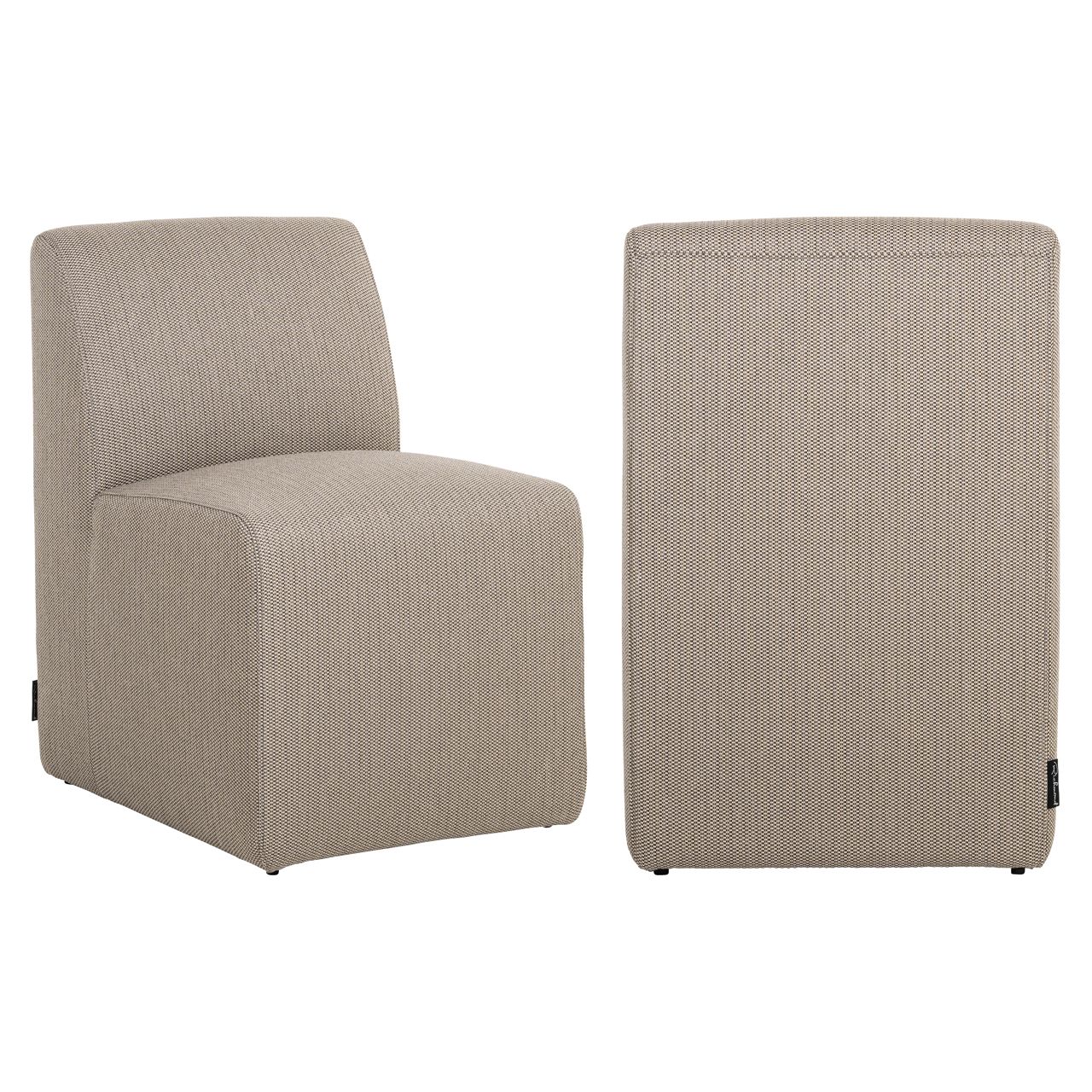 Outdoor eetkamerstoel Riva taupe