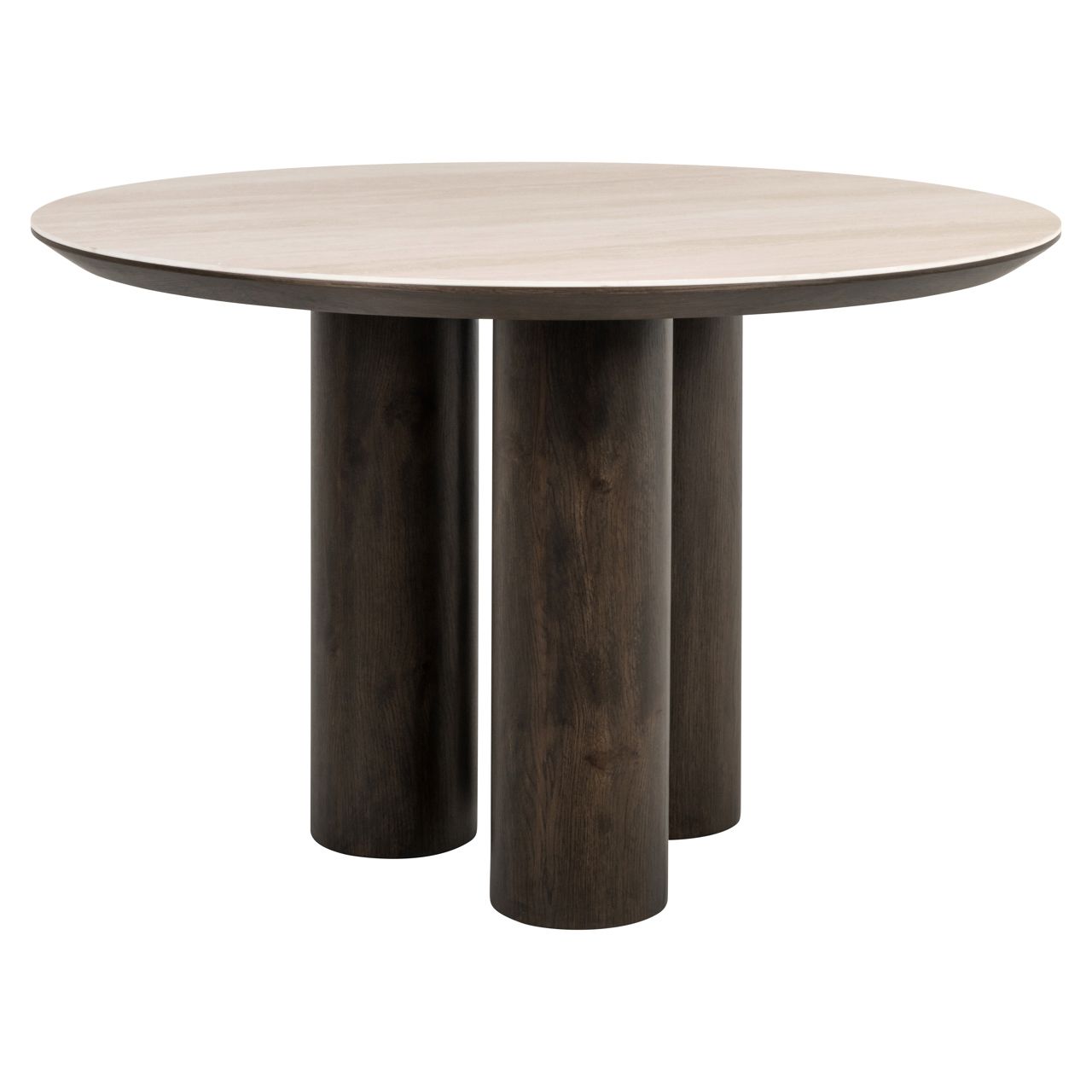 Eettafel Ritz brown 120Ø