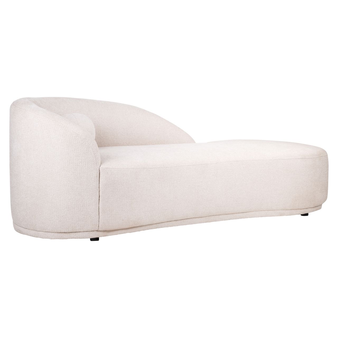 Bank Emma cream fancy chaise longue