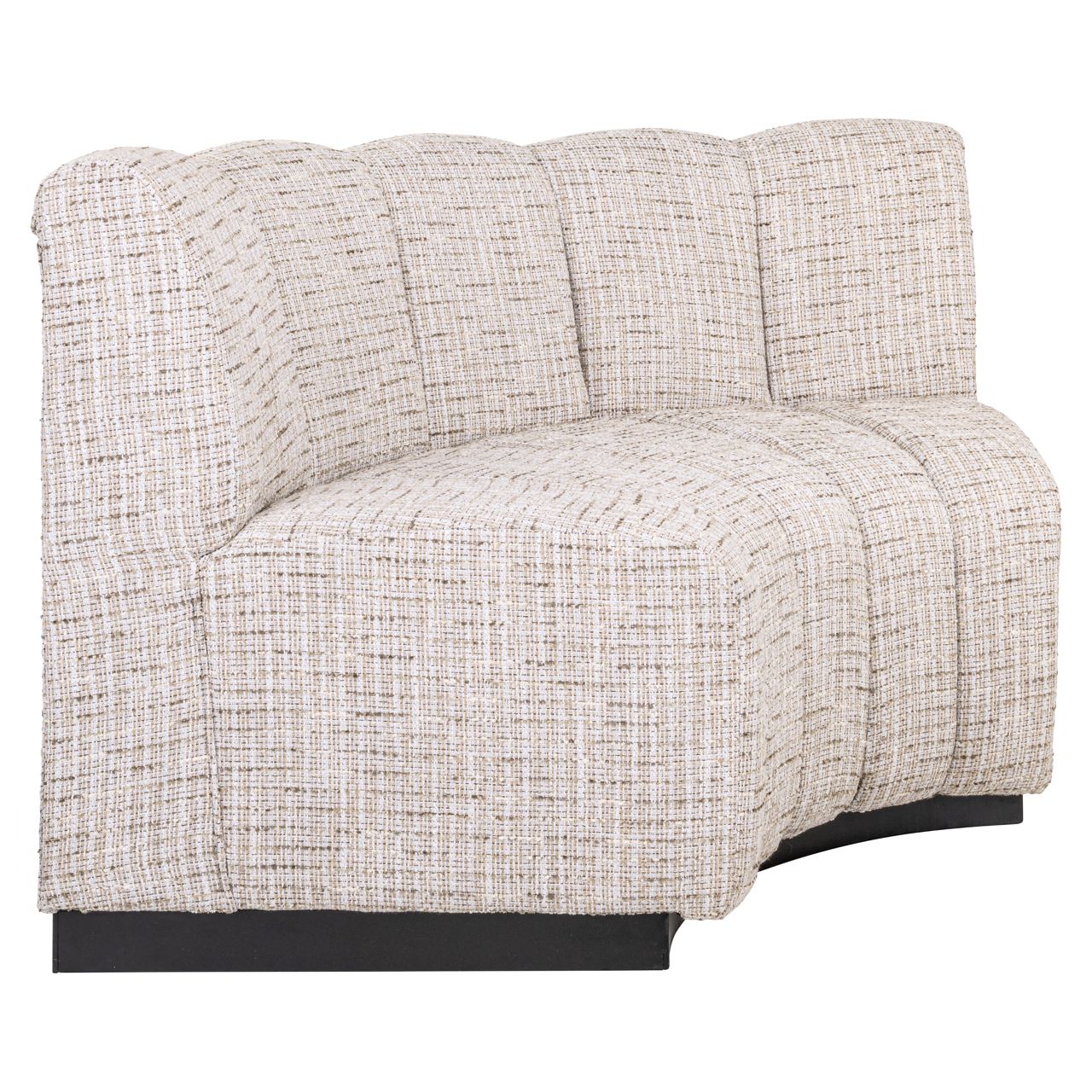 Eetkamer bank Hillpark customized round corner