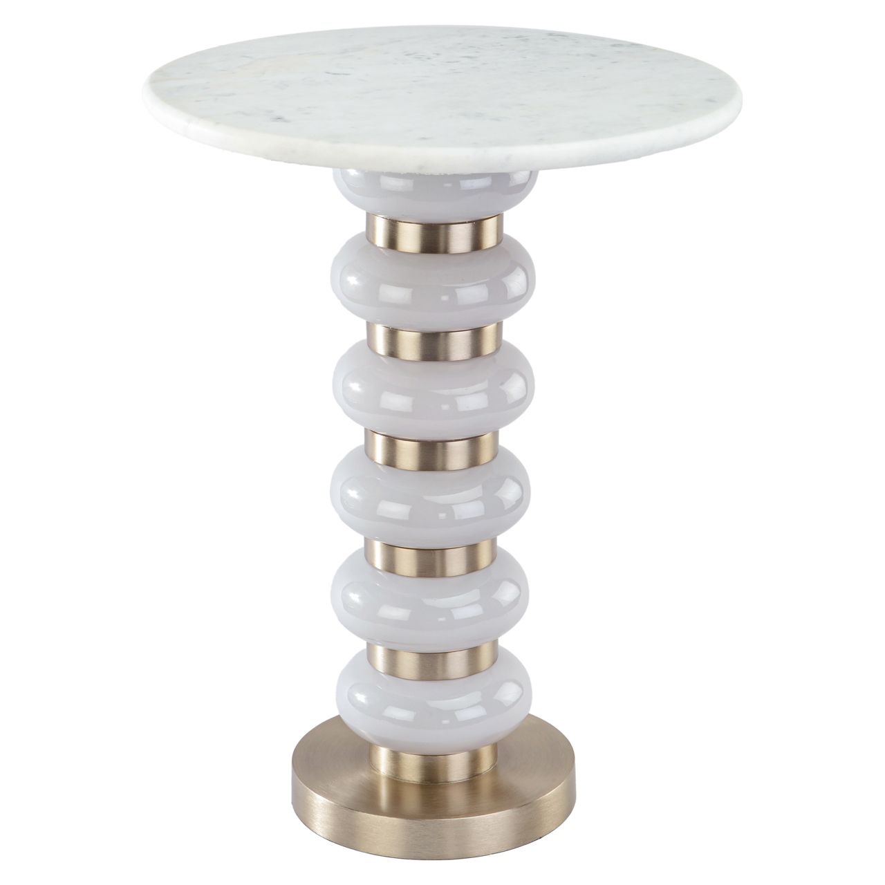 Bijzettafel Villeray white