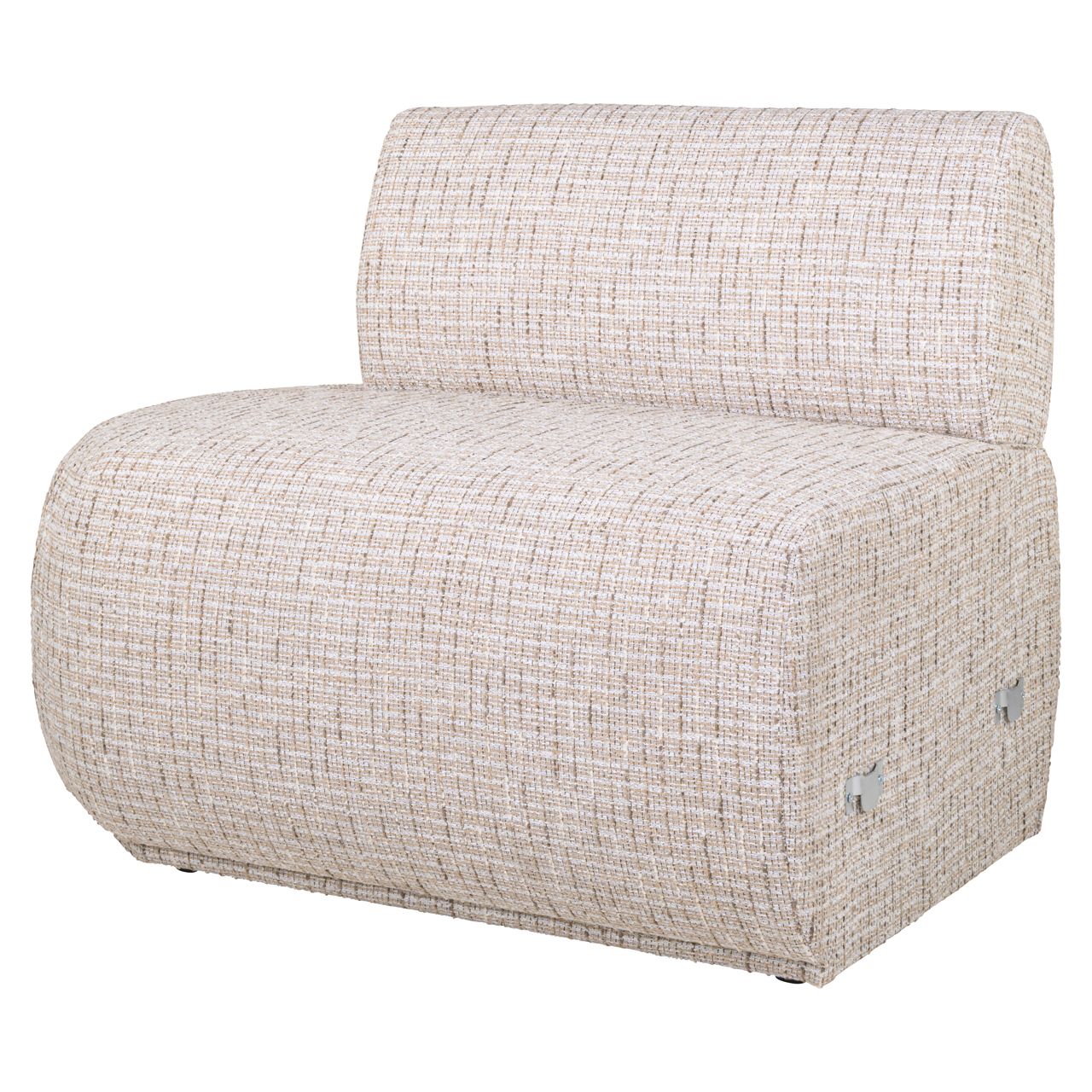 Eetkamer bank Sorrobon trendy cream open end left straight