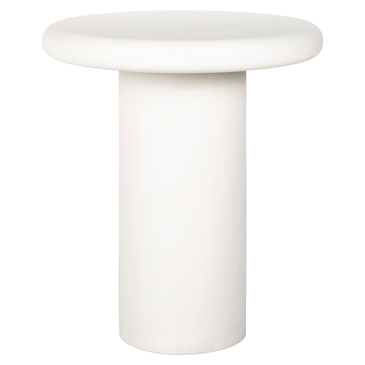 Bijzettafel Bloomstone white