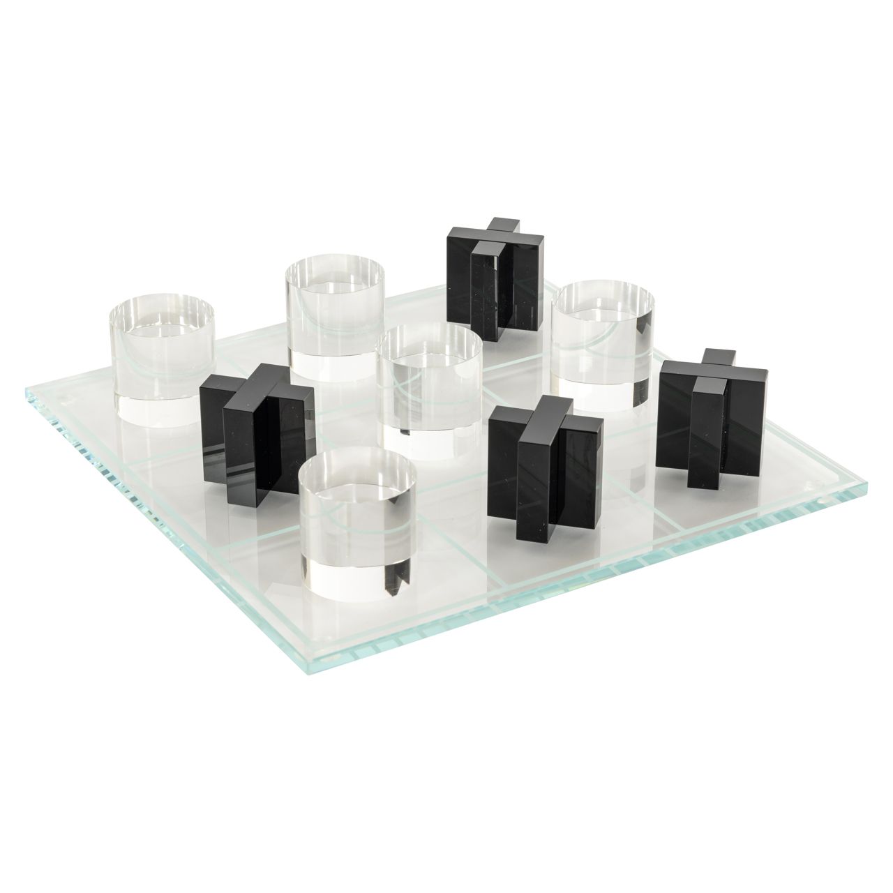 Decoratief spel Zala black Tic-Tac-Toe