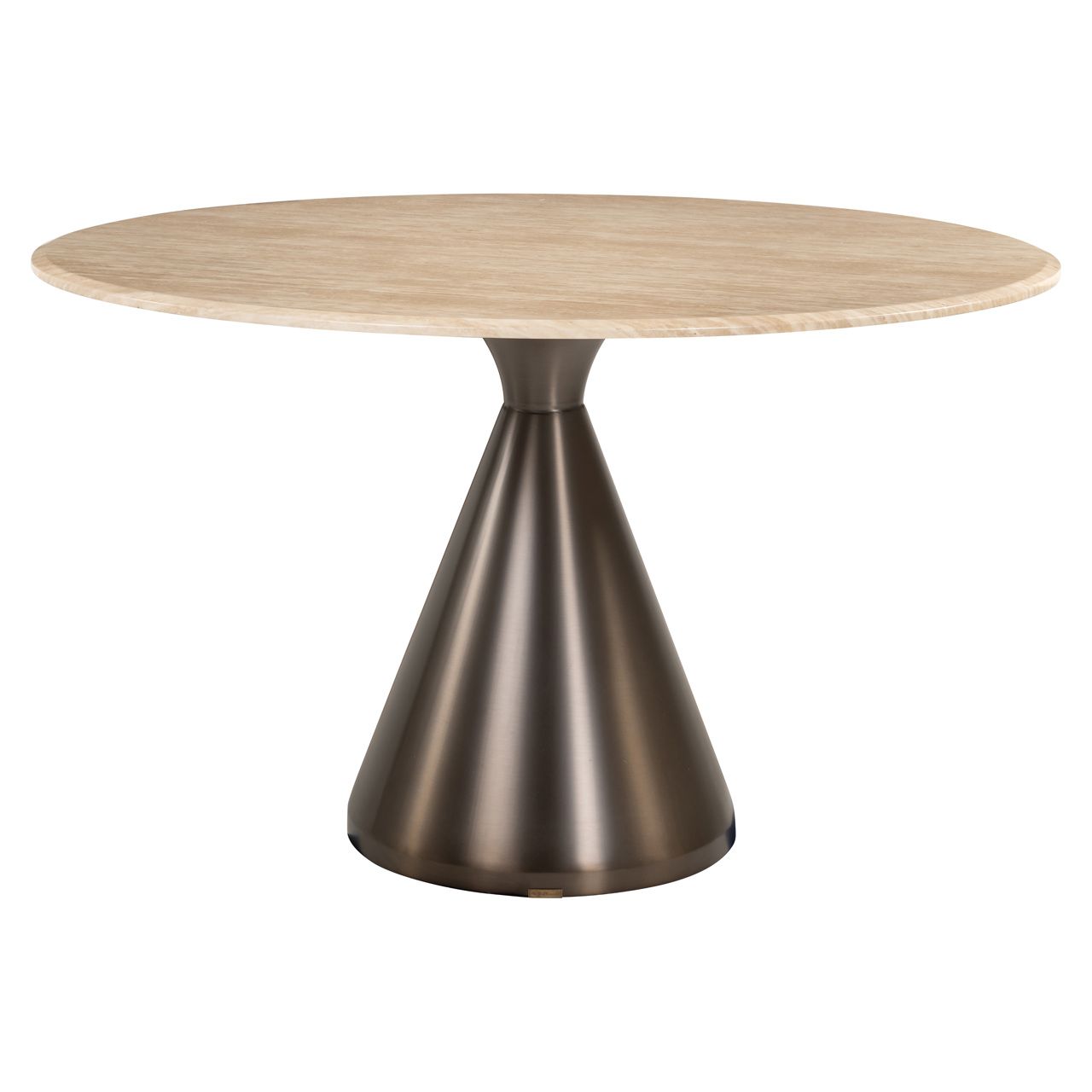 Eettafel Montgommery beige 130Ø