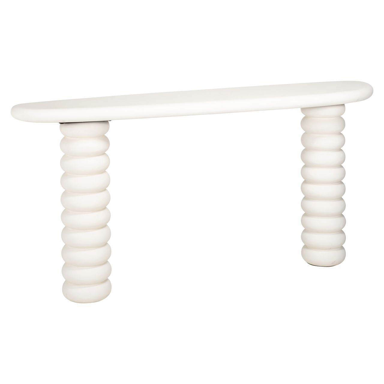 Console Bloomstone white 170