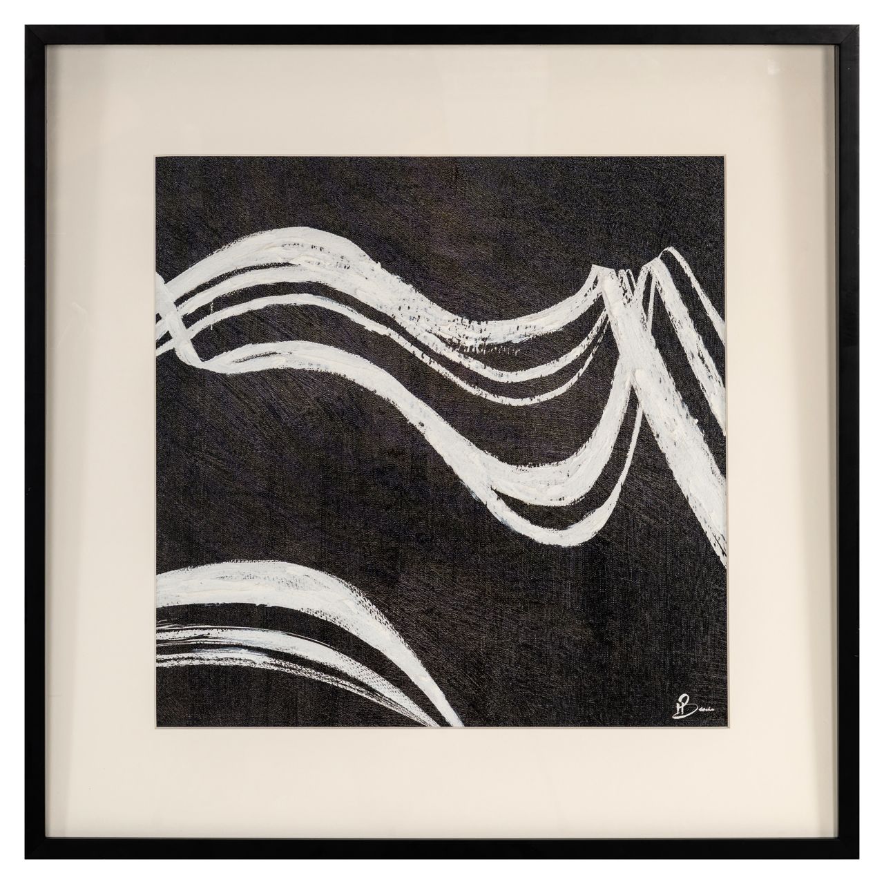 Wall art Jozy black/white
