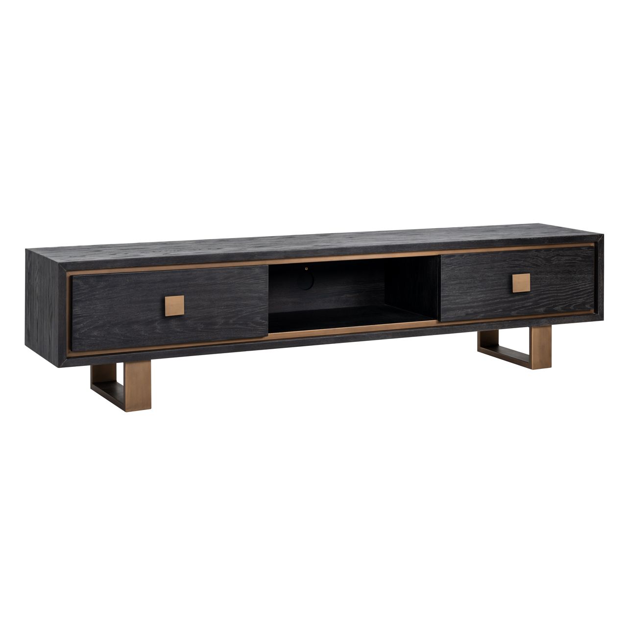 TV-meubel Hunter black rustic