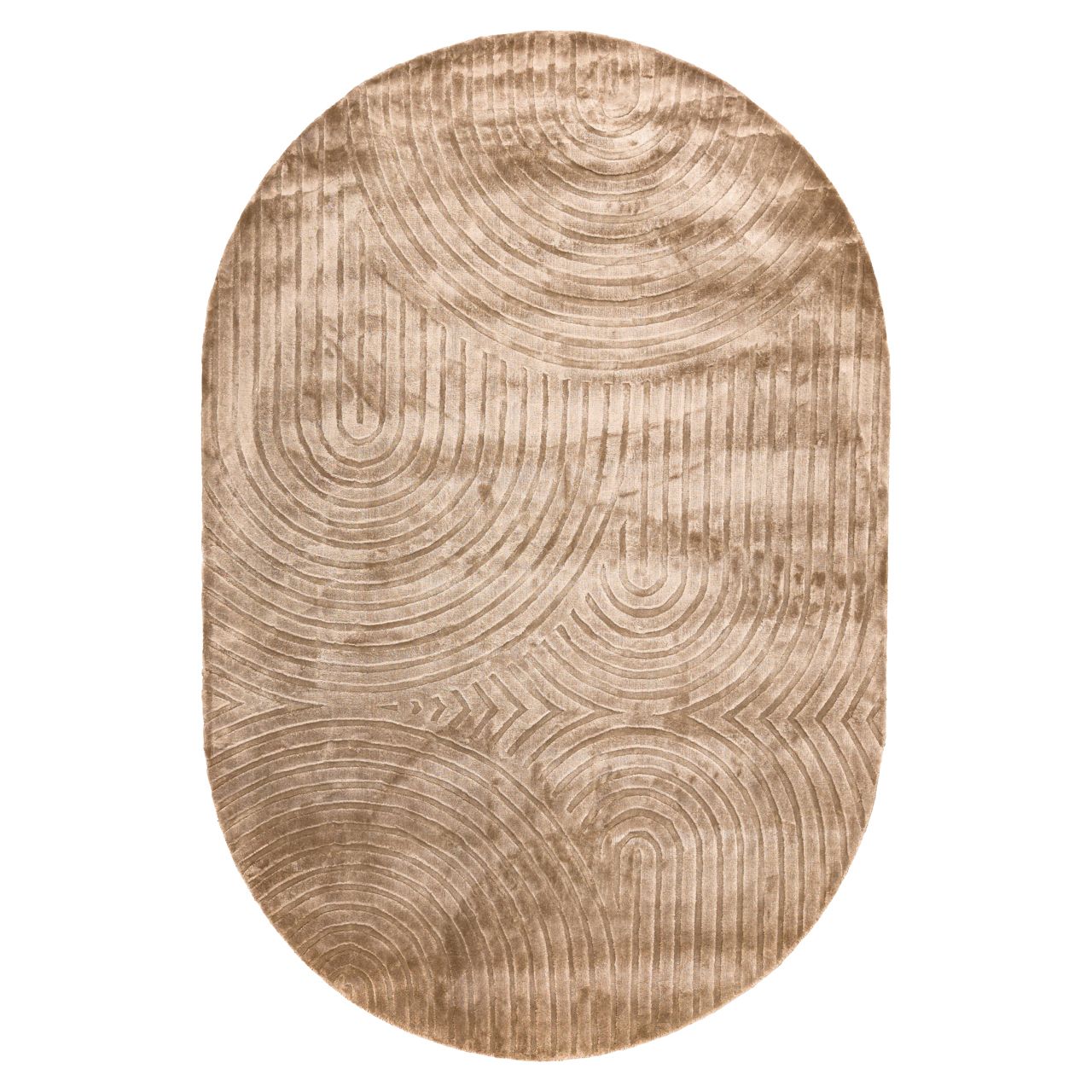 Vloerkleed Bayon taupe 200x300