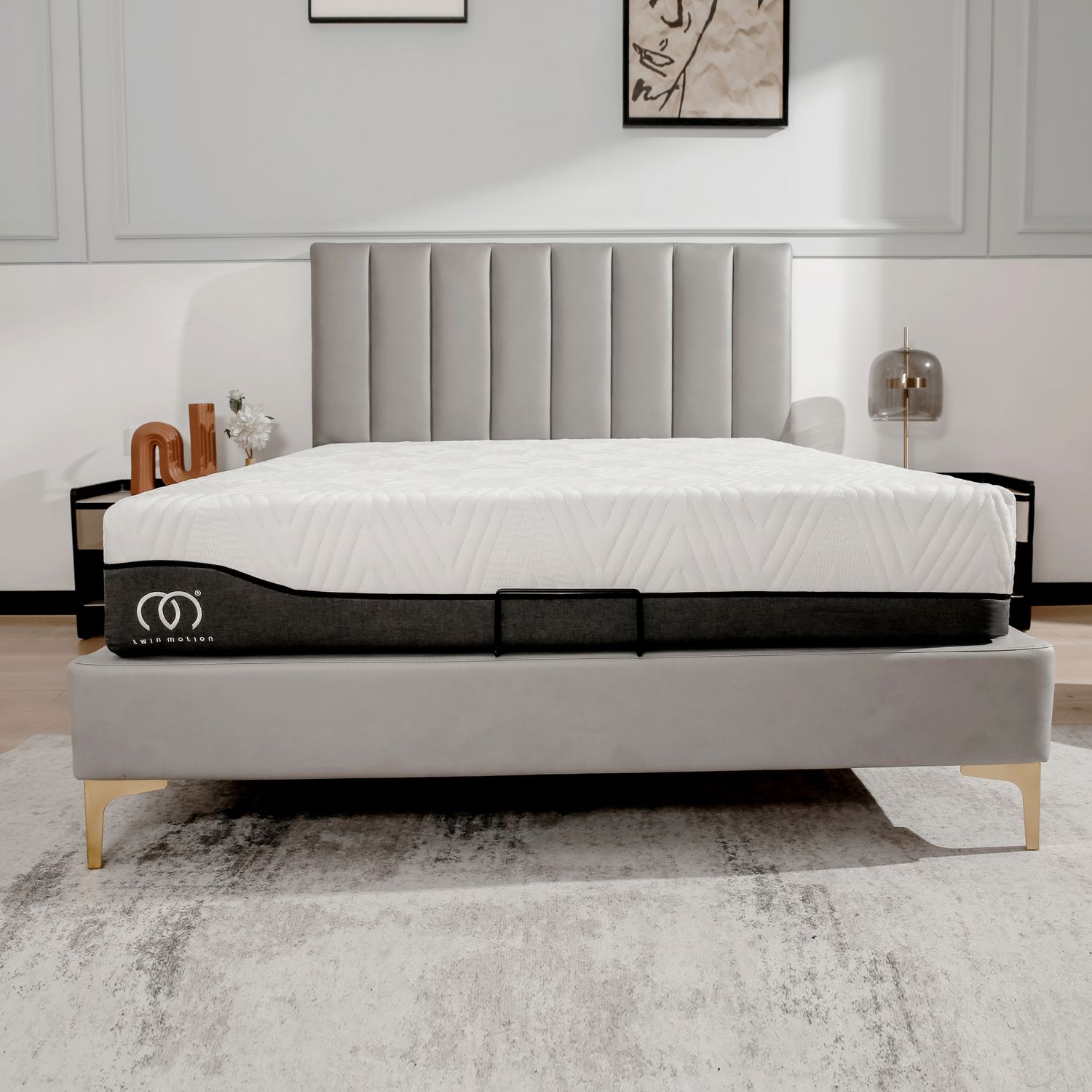 Twin Motion Hybrid Gel Pocketvering Matras 90x200